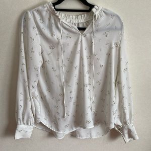 Floral women's blouse